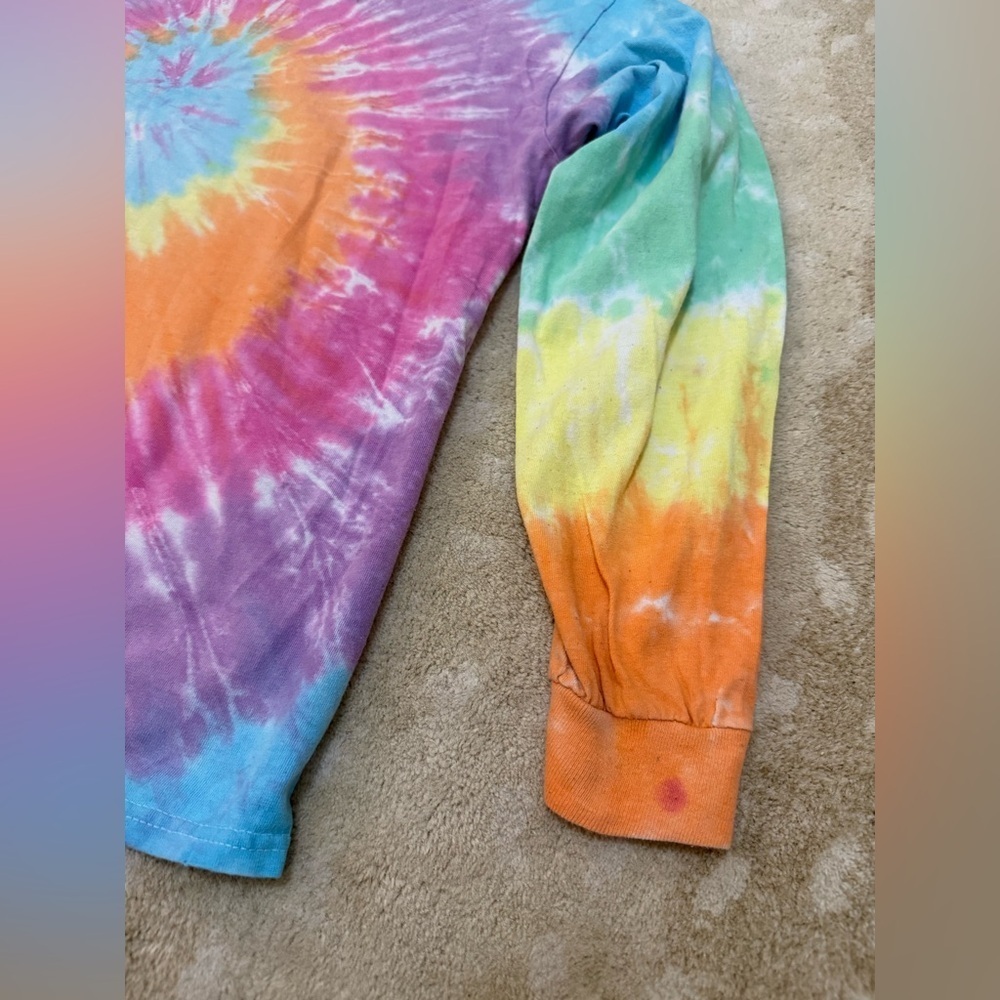 Liquid Blue Grateful Dead dancing bears Tie Dye long sleeve T-shirt women’s L - Picture 7 of 9